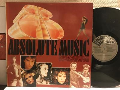 Tumnagel för auktion "ABSOLUTE MUSIC - 8 - V/A - 2-LP"