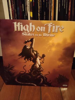Tumnagel för auktion "High on fire-Snakes for the divine LP"