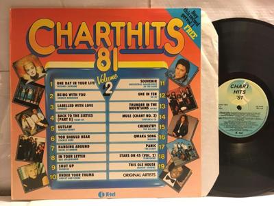 Tumnagel för auktion "CHART HITS 81 - VOLUME 2 - V/A"