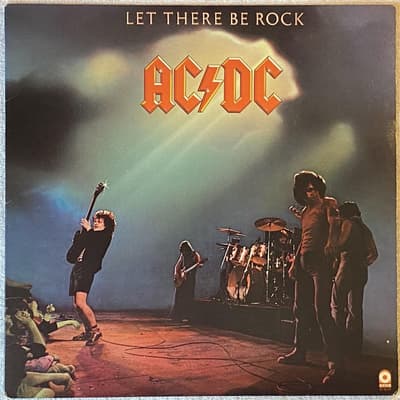 Tumnagel för auktion "AC/DC let there be rock LP -77 US ATCO US SD 36-151 *** Yeah ***"