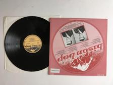 Tumnagel för auktion "Mickey Hawks and the NightRiders / Chuck Wileyand the Rock-Its , LP Bison Bop/"