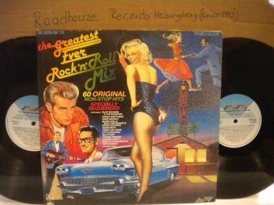 Tumnagel för auktion "GREATEST EVER ROCK ´N´ ROLL MIX - V/A - 2 -LP"