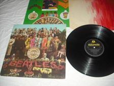 Tumnagel för auktion "Beatles - Sgt. Peppers lonely hearts club band  UK LP  1967"