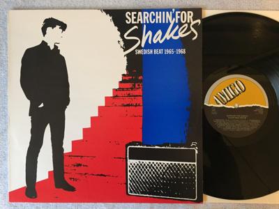 Tumnagel för auktion "V/A SEARCHIN FOR SHAKES Swedish Beat 1965-1968 LP -84 Swe AMIGO AMLP 2004 yeah!!"