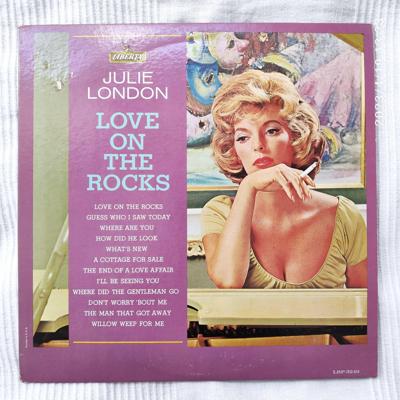 Tumnagel för auktion "LP - Julie London - Love on the rocks"