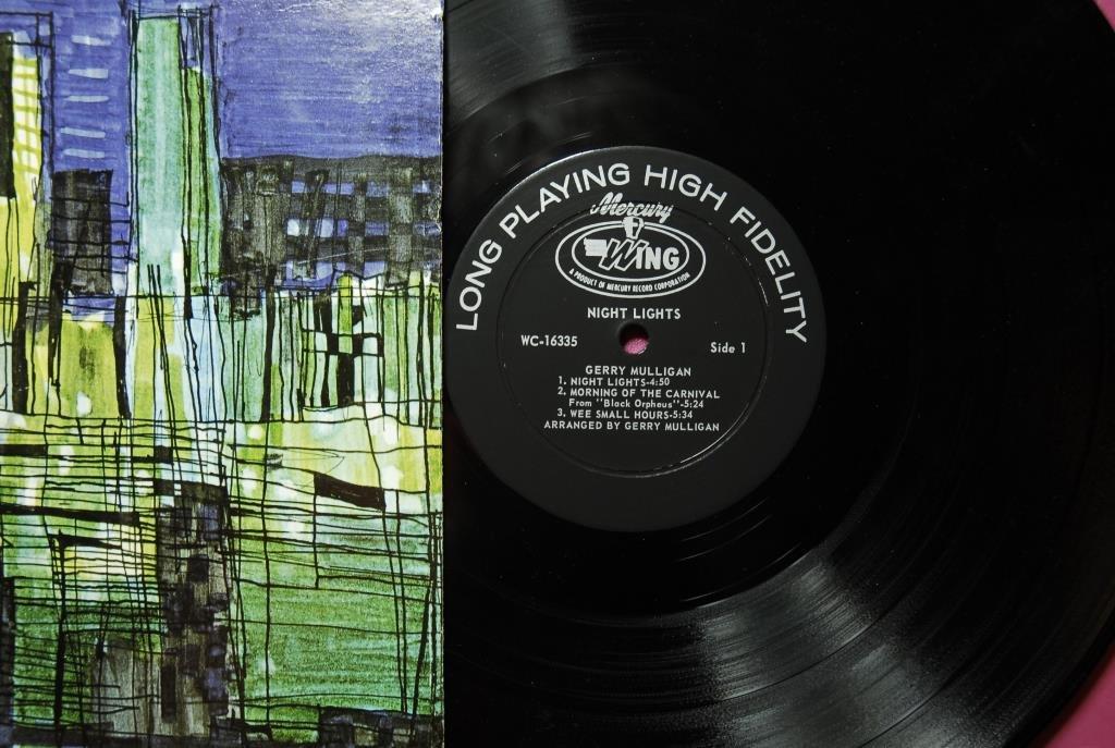 GERRY MULLIGAN, NIGHT LIGHTS Vinylkoll