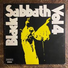 Tumnagel för auktion "BLACK SABBATH - Vol 4. Rare Edsiga/Nems Made In Spain! OZZY. Prog-rock. LP"