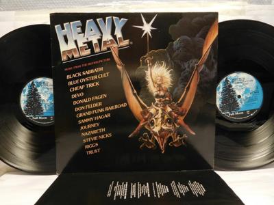 Tumnagel för auktion "HEAVY METAL - FILMMUSIK - V/A - 2-LP"