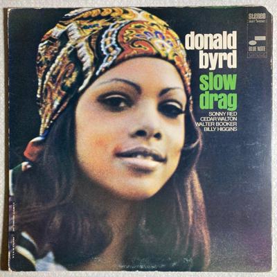 Tumnagel för auktion "Donald Byrd - Slow Drag, Blue Note"