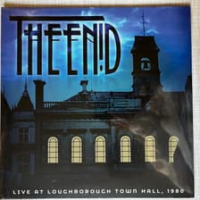 Tumnagel för auktion "THE ENID - LIVE AT LOUGHBOROUGH TOWN HALL. VINY.L LP -20. PROG. ROCK INPLASTAD"