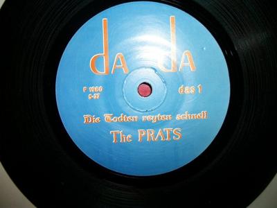 Tumnagel för auktion "the Prats 7"; UK DIY Punk; Die Todten Reyten Schnell - Da Da rec"