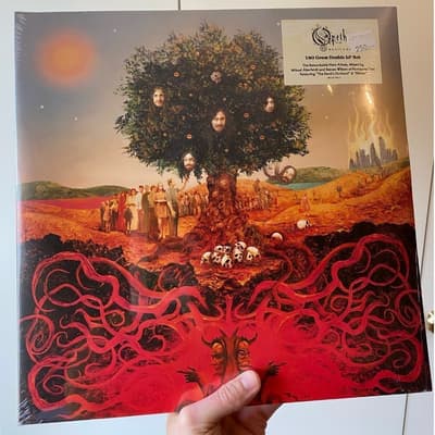 Tumnagel för auktion "Opeth - Heritage (Sealed, LP, Vinyl)"