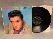 Tumnagel för auktion "Elvis Presley - Loving You Ger Press-57/67 STEREO !!!!!"