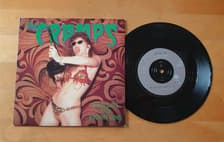 Tumnagel för auktion "THE CRAMPS - Bikini Girls With Mahine Guns + 1 - 7" UK - Rock / Punk / Garage"