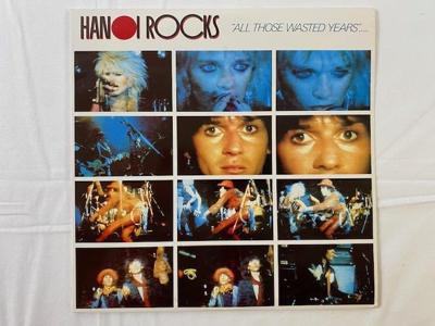 Tumnagel för auktion "HANOI ROCKS all those wasted years 2xLP -84 Fin JOHANNA HANOI D LP 1"