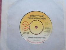 Tumnagel för auktion "7" Tom Petty - Anything That's Rock `n´ Roll / Fooled Again (live -76) UK"