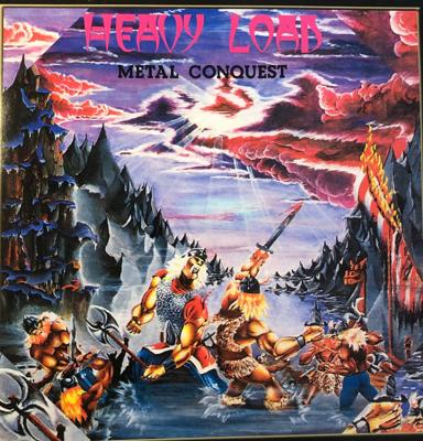 Tumnagel för auktion "Heavy Load  :  Metal conquest  (LP) Nypress"