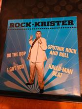 Tumnagel för auktion "Rock Krister ep 1985 do the bop + 3 BLÅ VINYL"