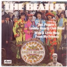 Tumnagel för auktion "BEATLES - Sgt. Pepper's Lonely Hearts... 7" Singel  Tyskland"