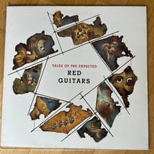 Tumnagel för auktion "RED GUITARS – Tales Of The Expected - LP - uk -86 - V2373, Embossed - indie rock"