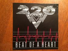 Tumnagel för auktion "220 Volt "Beat of a heart""