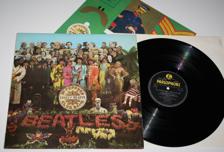 Tumnagel för auktion "BEATLES - LP  - SGT PEPPERS LONELY HEARTS CLUB BAND - STEREO - UK ORIGINAL  1967"