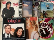 Tumnagel för auktion "Michael Jackson Working Girl soundtrack Carly Simon 1980’s Vinyl LP POP ROCK"