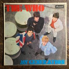 Tumnagel för auktion "THE WHO - My Generation 1966. UK Mono Press! Prog-Rock. LP"