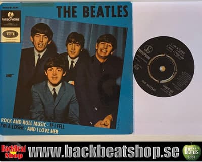 Tumnagel för auktion "THE BEATLES - ROCK AND ROLL MUSIC - EP"