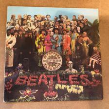 Tumnagel för auktion "The Beatles - Sgt. Peppers Lonely Hearts Club.. UK 1967 LP Mono"