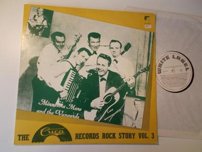 Tumnagel för auktion "V/A CUCA RECORDS ROCK STORY Vol.3 LP White Label NL 1983"
