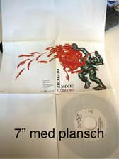 Tumnagel för auktion "Depeche Mode - It's Called a Heart 7" med plansch"