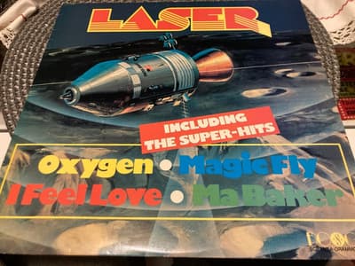 Tumnagel för auktion "Laser - Laser, Vinyl Lp"