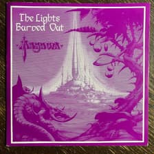 Tumnagel för auktion "MAGNUM - The Lights Burned Out 1982. UK Press! Outgivet. AOR. Prog-rock PS-7"