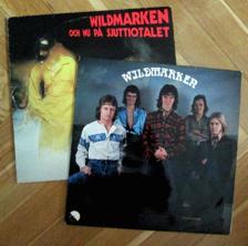 Tumnagel för auktion "WILDMARKEN x 2 - WILDMARKEN + EN GÅNG PÅ SJUTTIOTALET * heavy rock *"