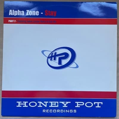 Tumnagel för auktion "Alpha Zone - Stay (PT:2) Honey Pot Rec, 12" Hard House Hard Trance, James Lawson"