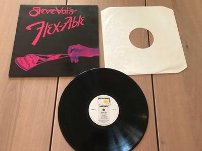 Tumnagel för auktion "Steve Vai´s - Flex-Able uk-press Fint ex.  Rare"
