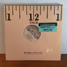 Tumnagel för auktion "Animotion - I Want You 12” 1986 (US-press)"