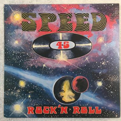 Tumnagel för auktion "V/A 45 speed rock n roll LP -78 US ANDROMEDA XZ 01010"
