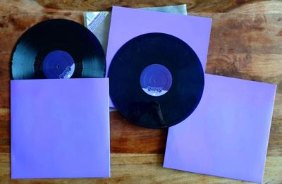 Tumnagel för auktion "Boris – Heavy Rocks 2xLP Clear Purple Vinyl (Excellent skick)"