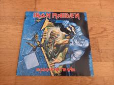 Tumnagel för auktion "Iron maiden - No prayer for the dying LP classic rock heavy metal NWOBHM"