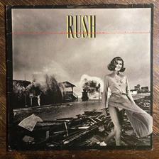 Tumnagel för auktion "RUSH - Permanent Waves 1980. Originalinner! NCB Press! Prog-rock LP"