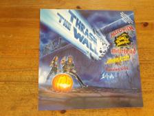 Tumnagel för auktion "V A. - LP - Thrash the wall (Motörhead, K Diamond, R Wild, Sodem m fl)"