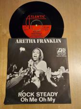 Tumnagel för auktion "Aretha Franklin – Rock Steady ++ RARE ++"