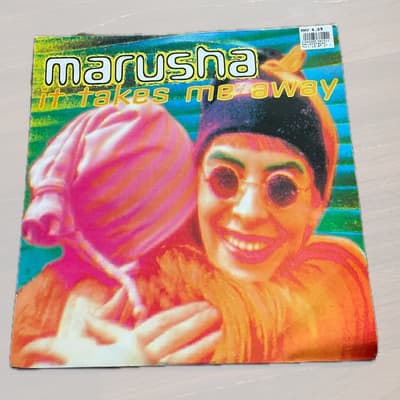 Tumnagel för auktion "Marusha It takes me away LP -94"