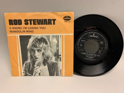 Tumnagel för auktion "7" Rod Stewart - (I Know I'm Losing) Ncb Orig-71 !!!!!"