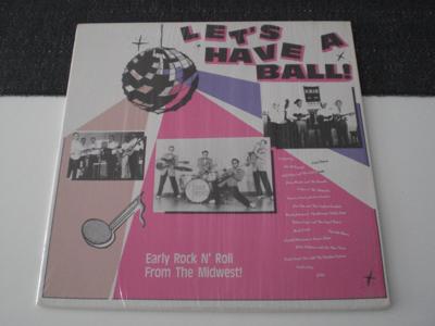 Tumnagel för auktion "V/A - Let's Have A Ball! (Early Rock N Roll From The Midwest)  EX"