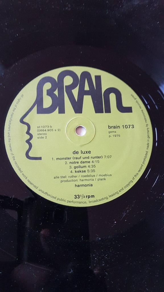 HARMONIA DELUXE RARE KRAUTROCK. FINT EX ! Vinylkoll