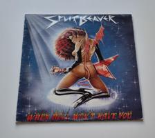 Tumnagel för auktion "Split Beaver (UK)When Hell Won't Have You LP 1982 NWOBHM Heavy Metal First press"