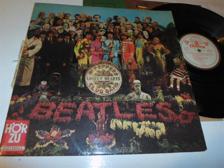 Tumnagel för auktion "The Beatles – Sgt. Pepper's Lonely Hearts Club Band  1967  SHZE 401"